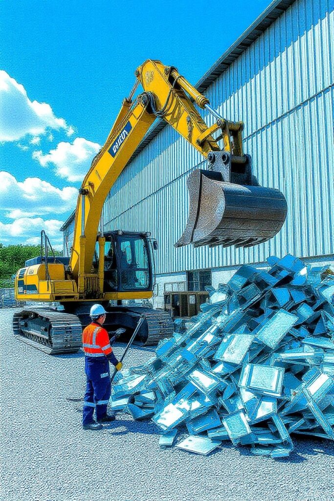 The Strategic Advantages of Professional Scrap Metal Removal